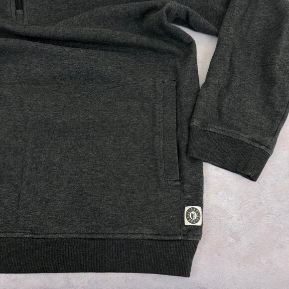 Linksoul Quarter Zip Pullover Men's XXL Long Sleeve Golf Sweatshirt Gray - Picture 6 of 8